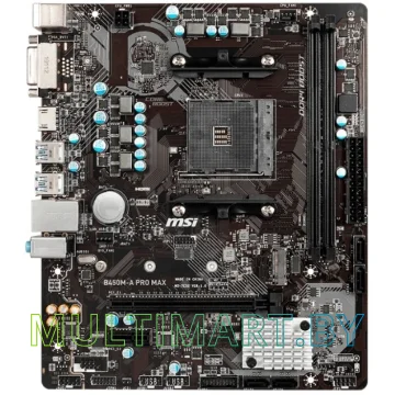 Материнская плата MSI B450M-A Pro Max